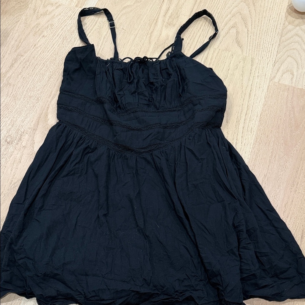 Black Sleeveless romper